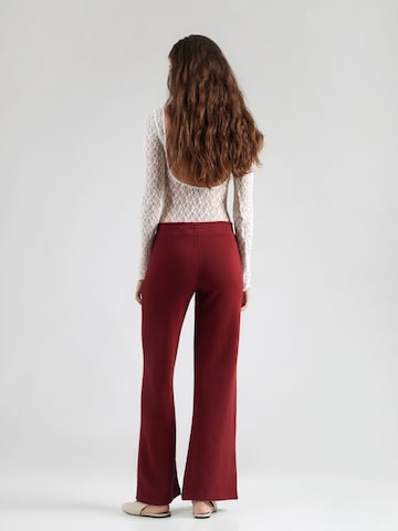 OH APRIL Flared Παντελόνι 'Lyle' σε κόκκινο