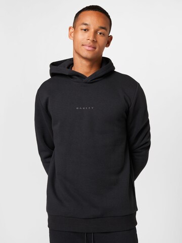 OAKLEY - Sweatshirt de desporto 'CANYON' em preto: frente