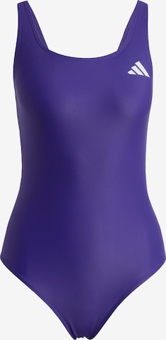 ADIDAS PERFORMANCE Sportbadpak 'Ess' in Lila: voorkant