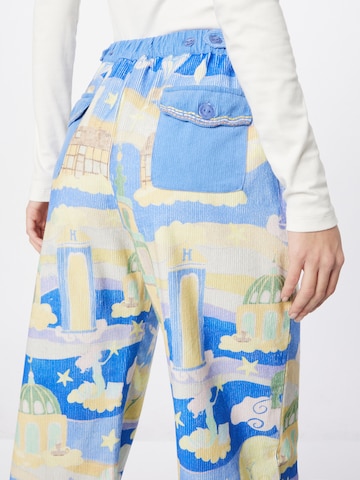 Helmstedt Wide leg Broek 'Akal' in Blauw