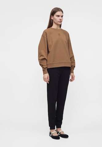 HUGO Sweatshirt 'Deroxina_12' in Braun