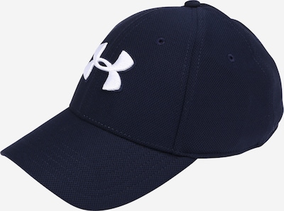 Șapcă sport 'Blitzing 3.0' UNDER ARMOUR pe albastru noapte / alb, Vizualizare produs