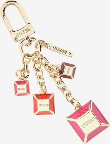 GUESS Key Ring in Gold: front