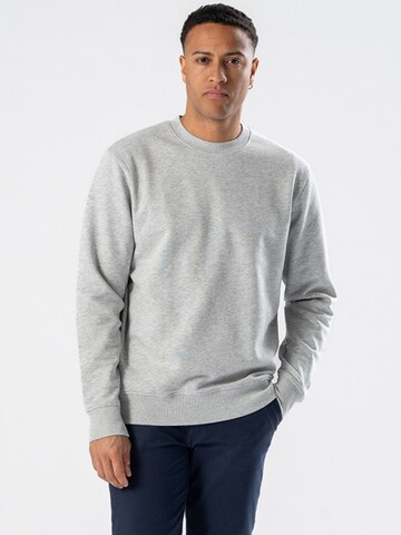 TEESHOPPEN Svetr ' Sweatshirt Crewneck ' – šedá