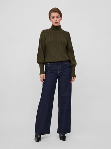 Vila Petite Pullover in Grün