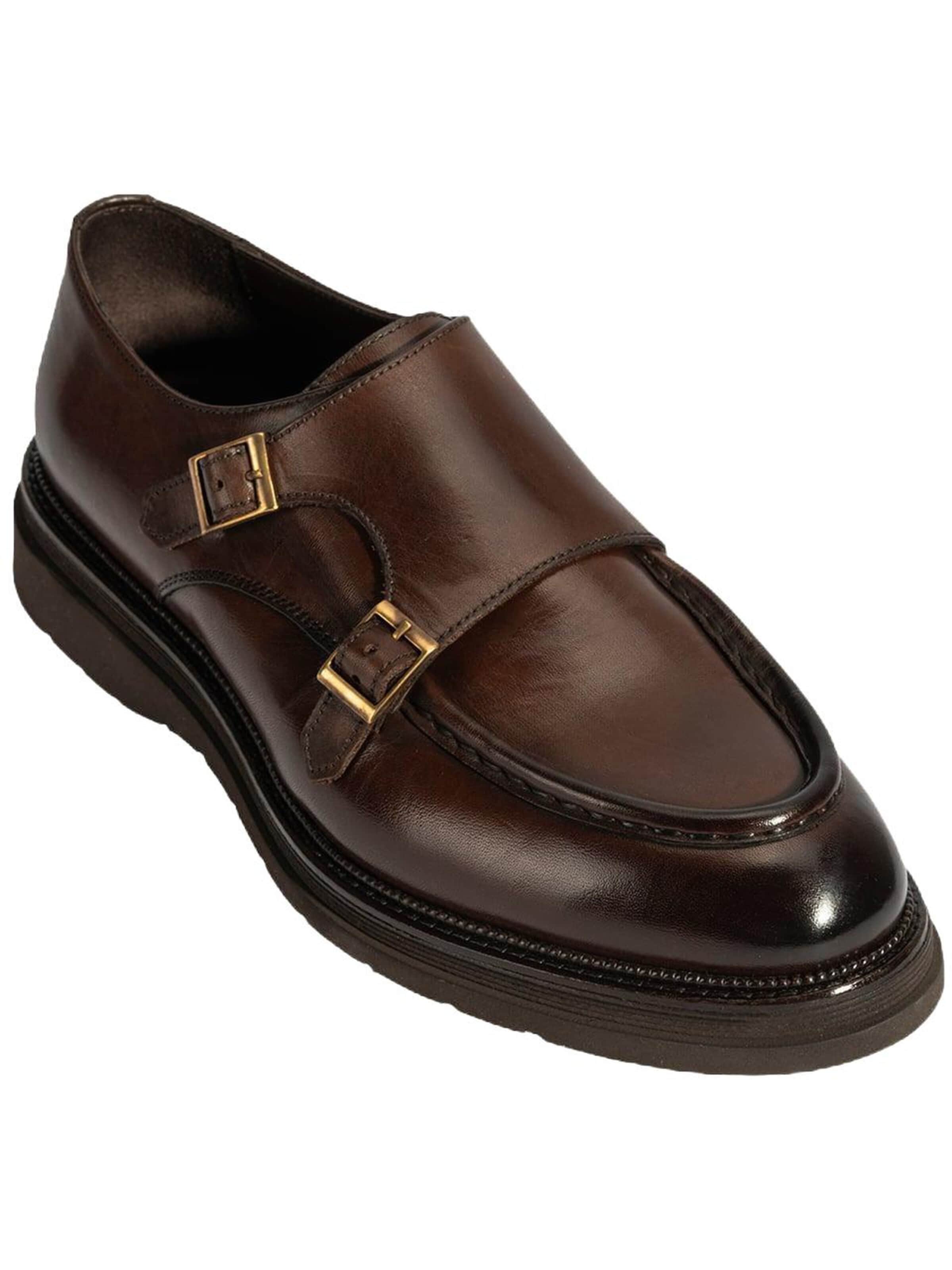 Desa Classic Flats 'Loafer' in 40 in Brown, Item view