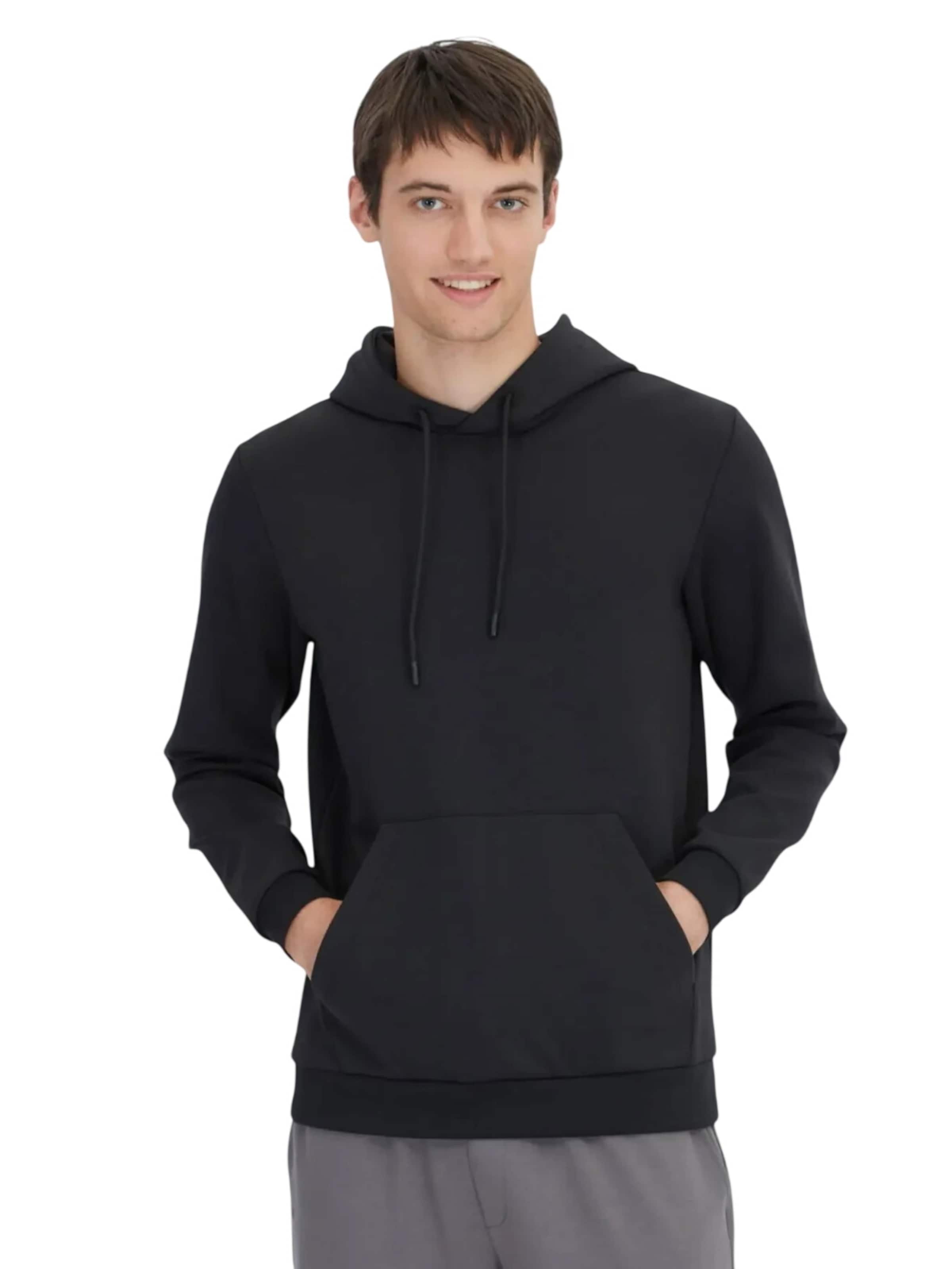 KİP Sweatshirt in Zwart: voorkant