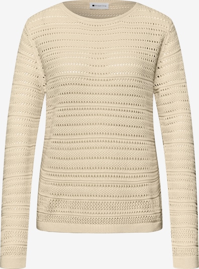 STREET ONE Pullover in sand, Produktansicht