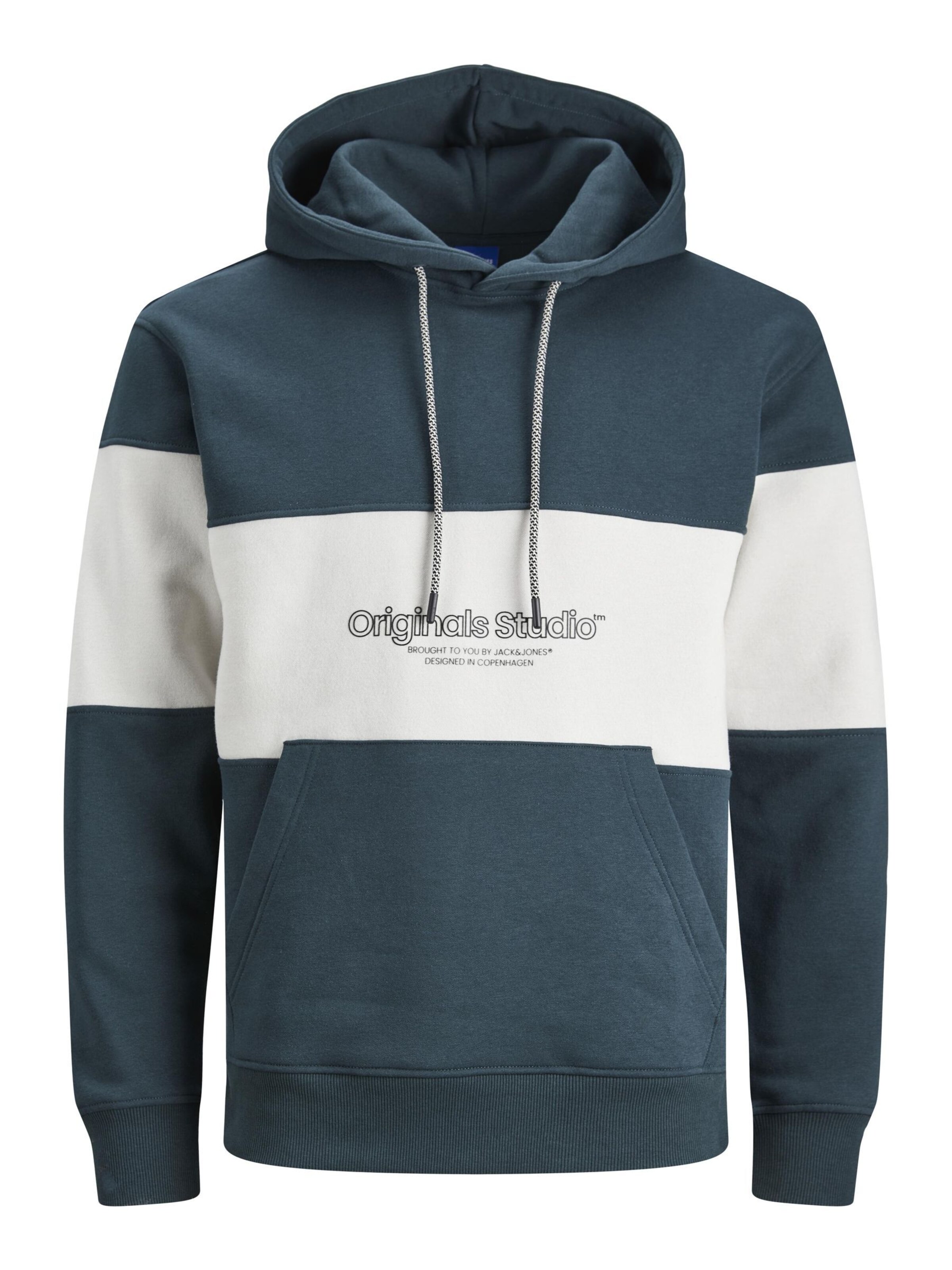 Sweat-shirt JACK & JONES en bleu : devant