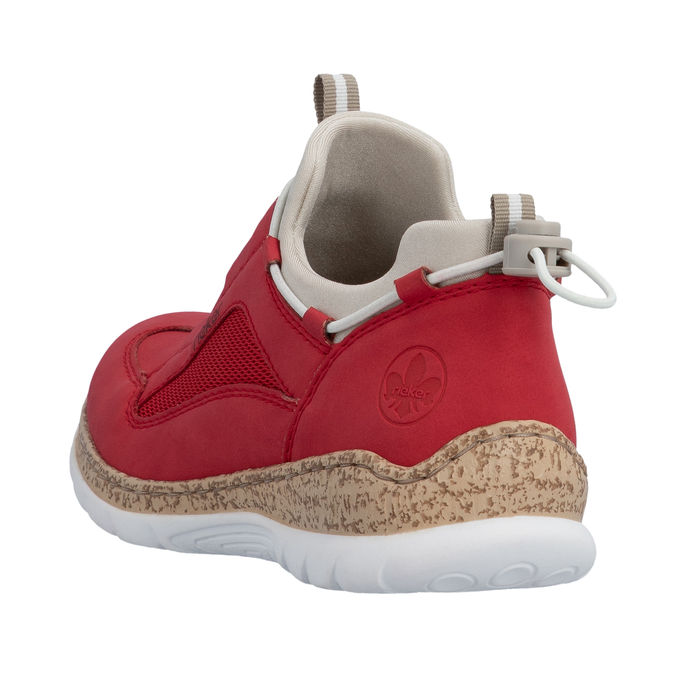 Rieker Slipper 'N42F9' in Rot