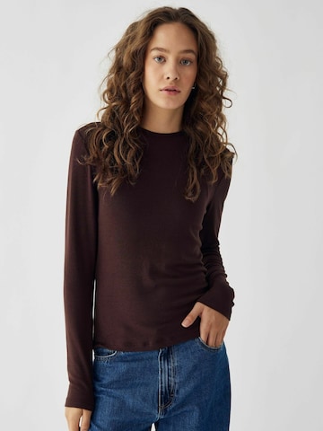 Maglietta ' Lidie ' di Noella in marrone: frontale