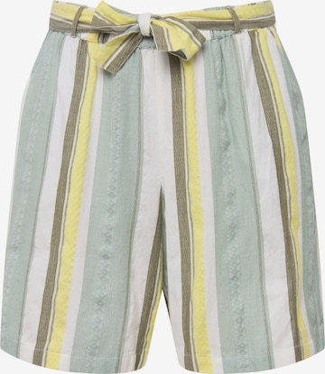 Ulla Popken Loose fit Pants in Green: front