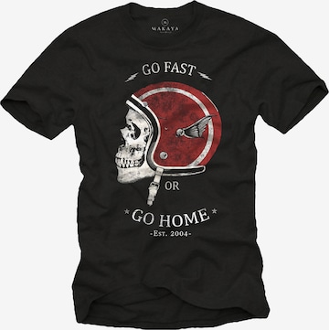 MAKAYA Shirt in Black: front