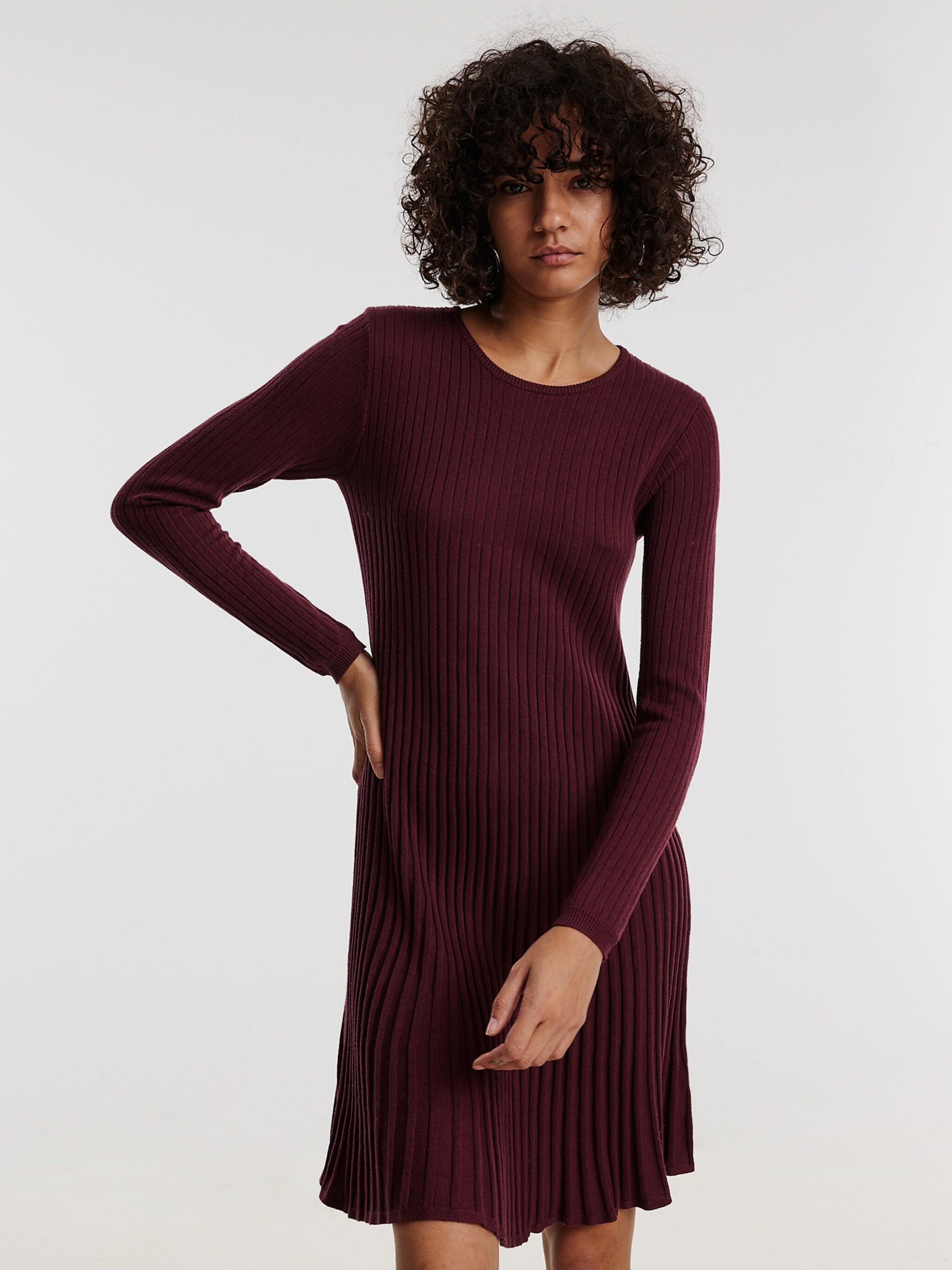EDITED Produkte Kleid 'Katrin' burgunder
