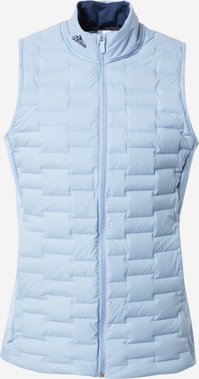 adidas Golf Sportbodywarmer in de kleur Lichtblauw, Productweergave