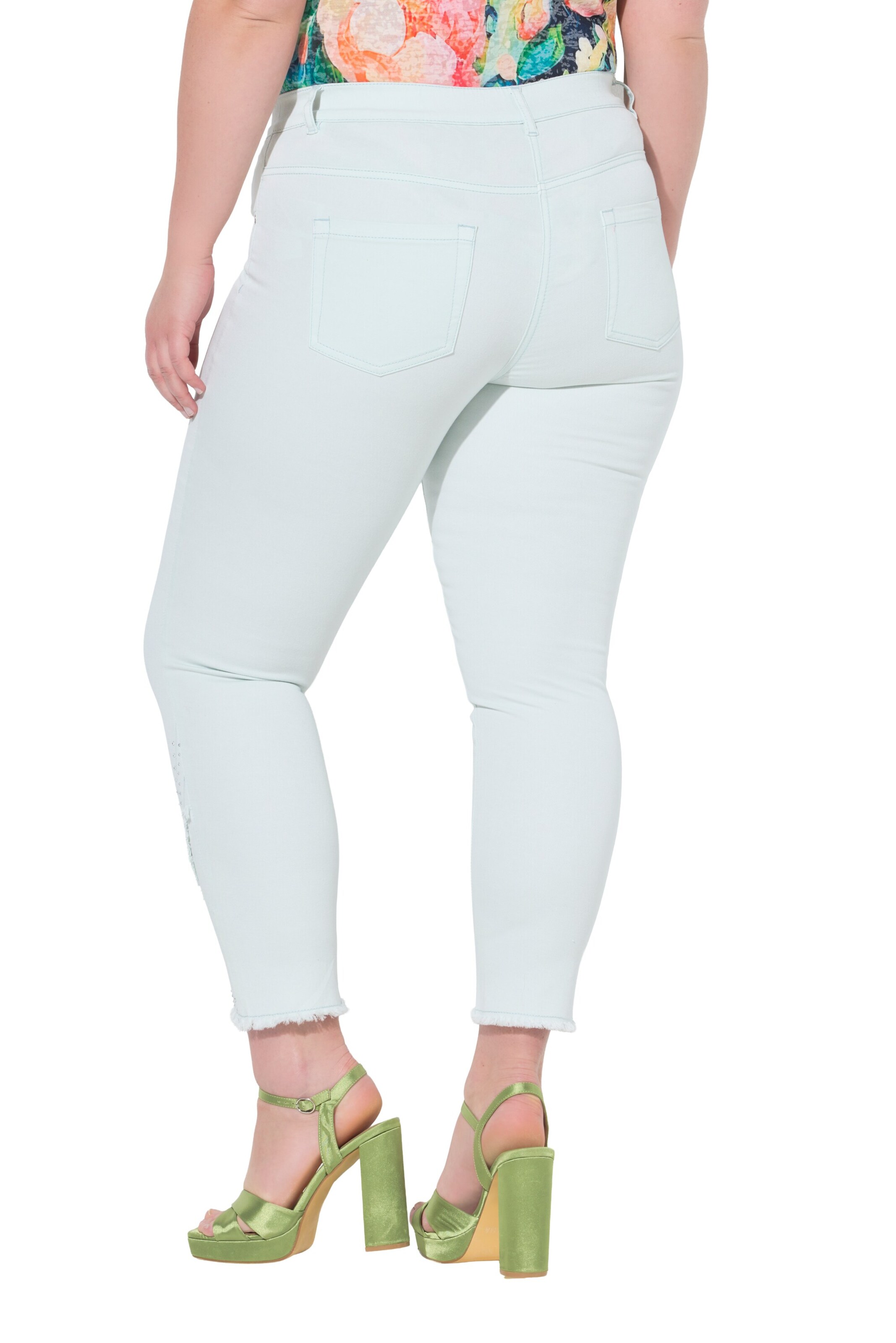 MIAMODA Slimfit Hose in Blau