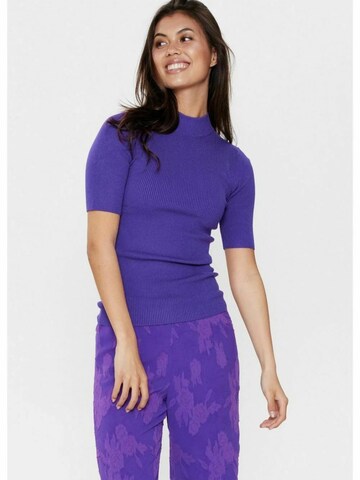 NÜMPH Trui 'Bia' in Lila: voorkant