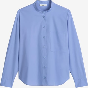 Marc O'Polo DENIM Bluse in Blau: Vorderseite