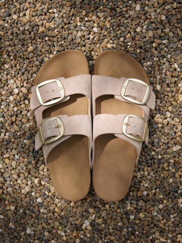 Estro Sandaal '057-455' in Beige