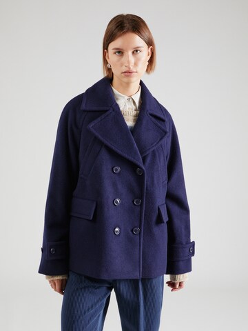 Manteau mi-saison UNITED COLORS OF BENETTON en bleu : devant