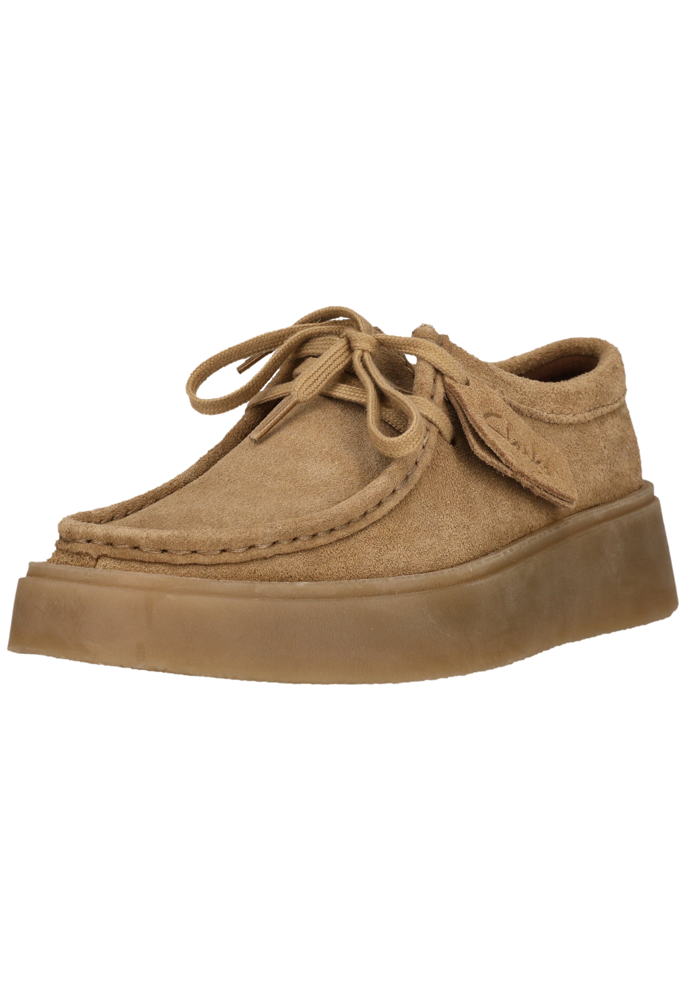CLARKS Lace-up shoe 'Torview' in Brown: front