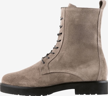 Högl Lace-Up Ankle Boots 'Challenger' in Grey: front