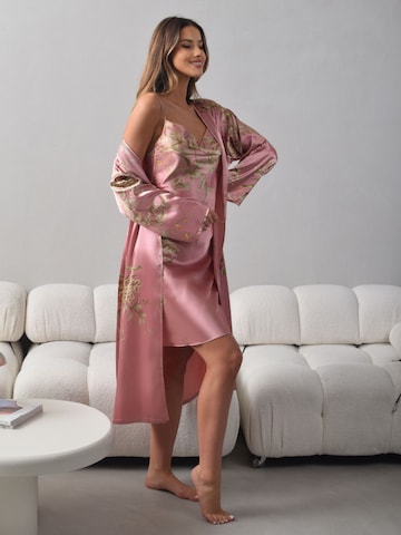 Orchibelle Morgenmantel in Pink