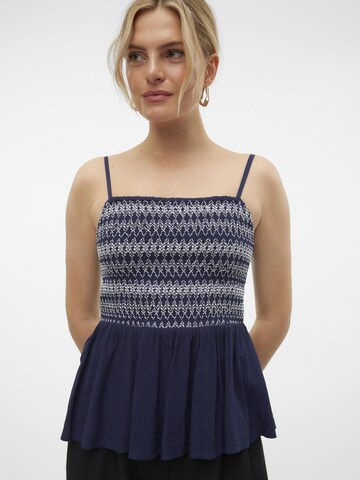 Haut 'HOUSTON' VERO MODA en bleu