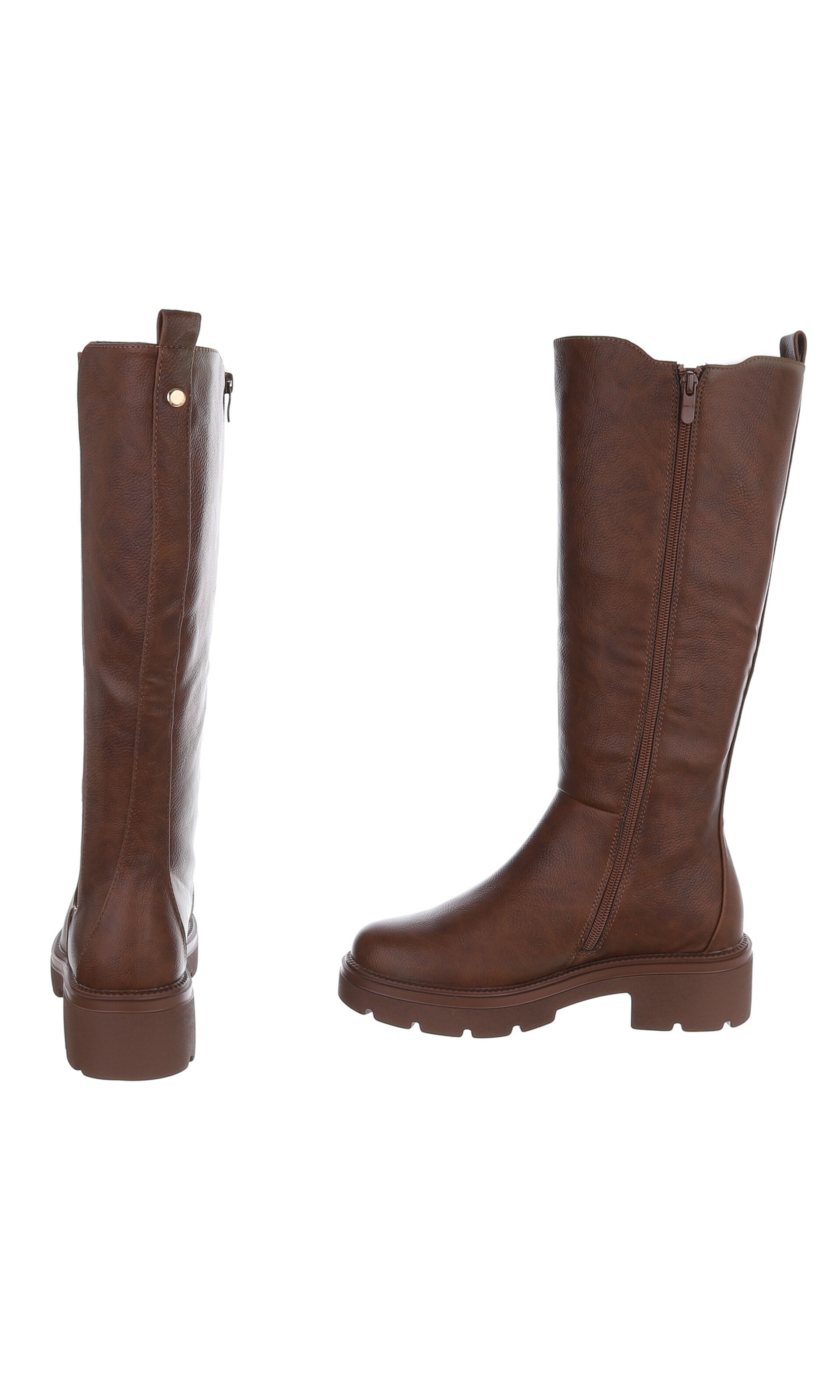 Ital-Design Stiefel in Beige