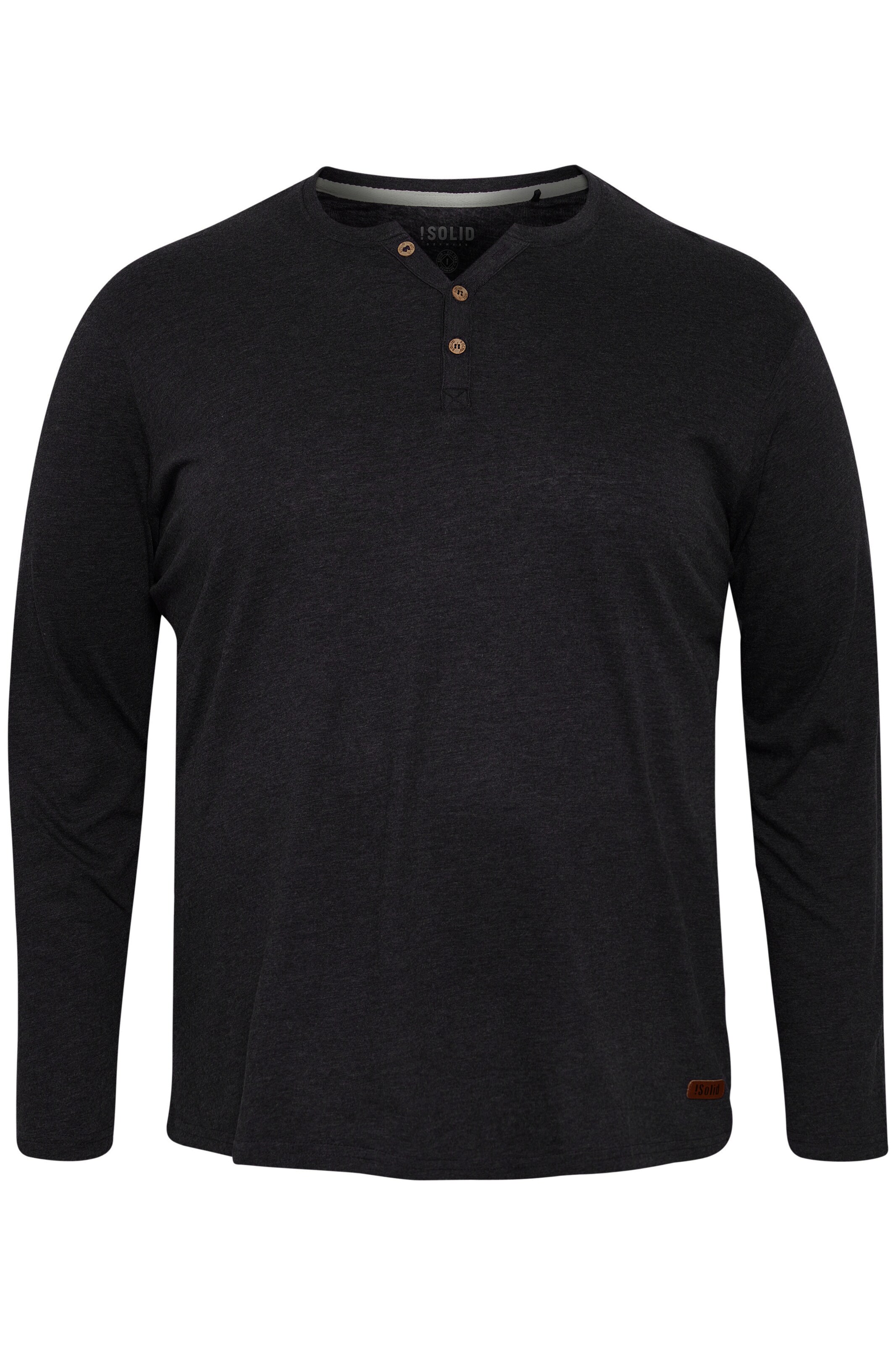 T-Shirt 'Volko' !Solid en noir : devant