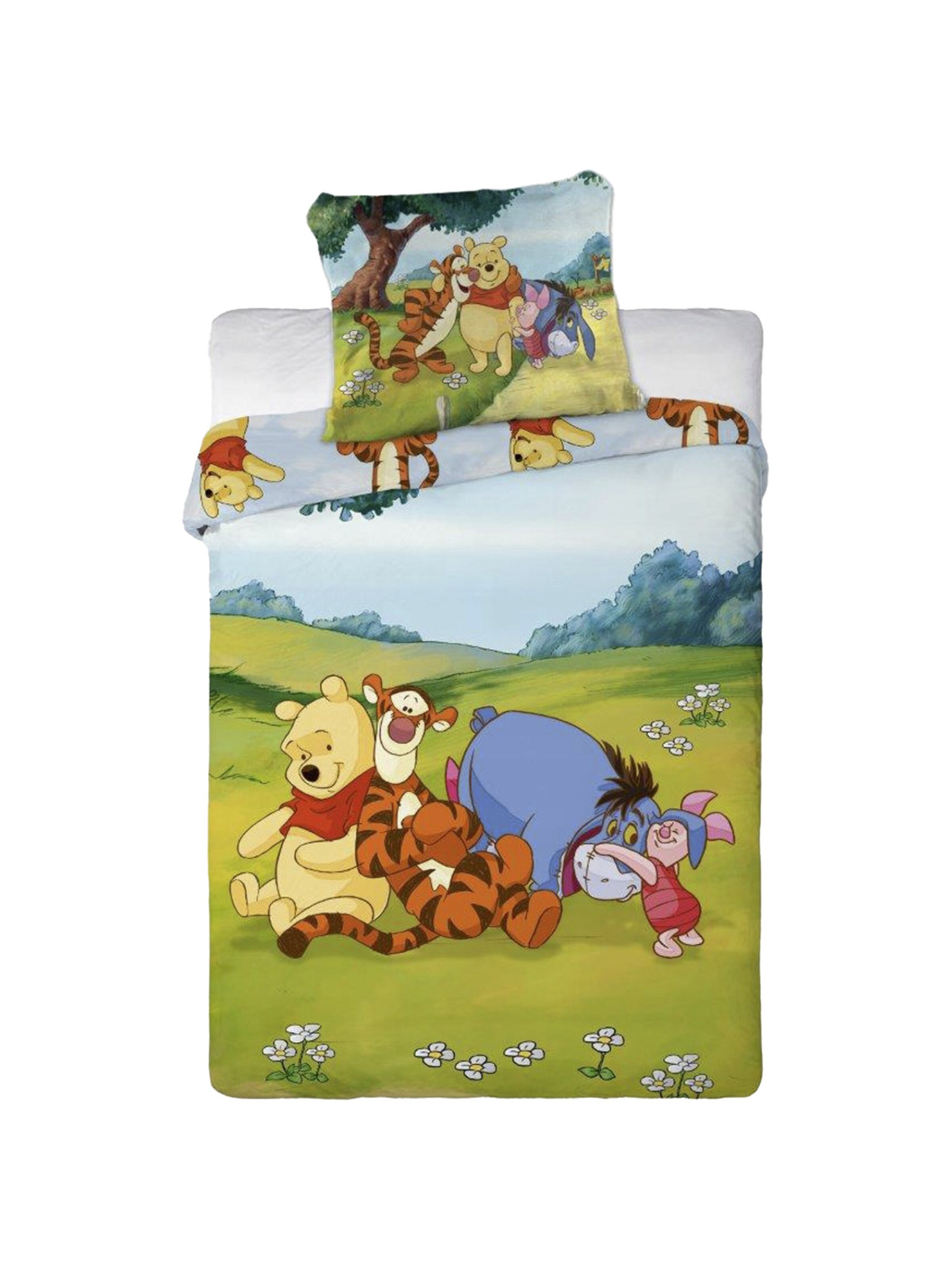 DISNEY Bettbezug 'Winnie Pooh & Friends' in Mischfarben: Vorderseite