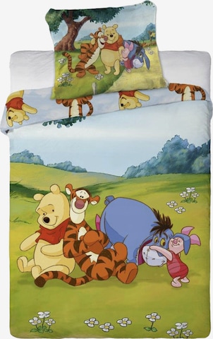 DISNEY - Funda de edredón 'Winnie Pooh & Friends' en Mezcla de colores: frente