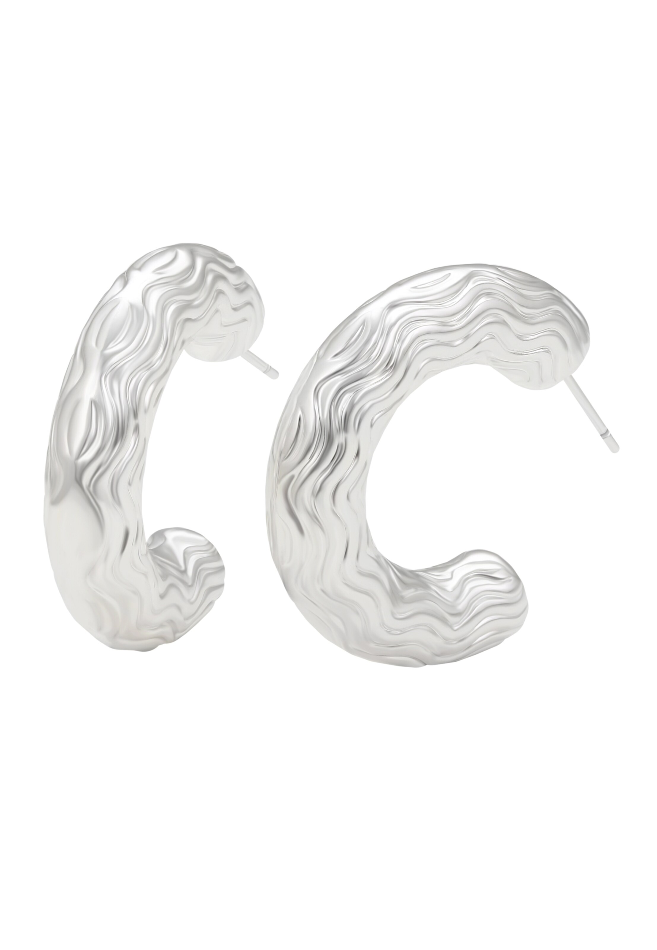 Boucles d'oreilles faina en argent