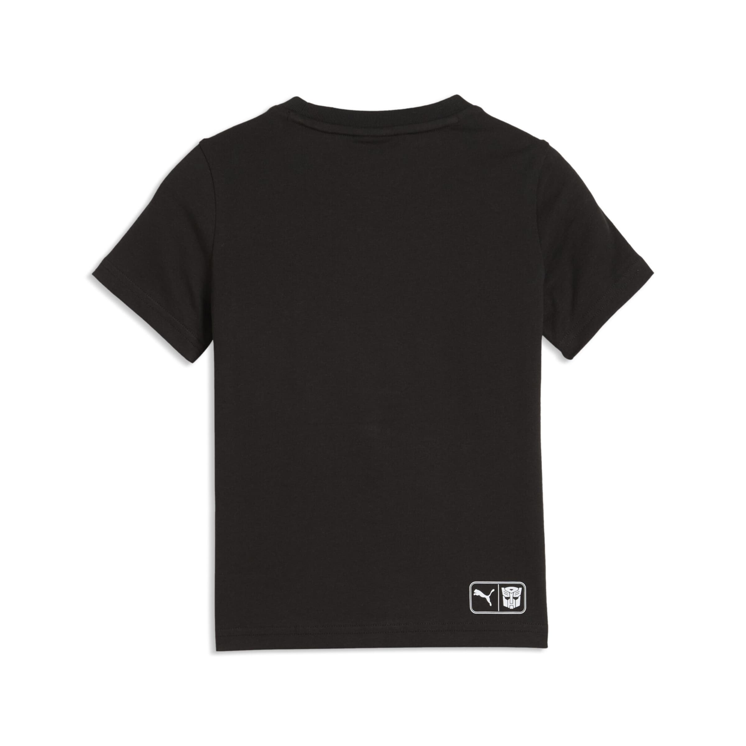 PUMA T-Shirt 'Puma x Transformers' in Schwarz