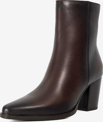 Bottines 'Paxten' Dune LONDON en marron : devant