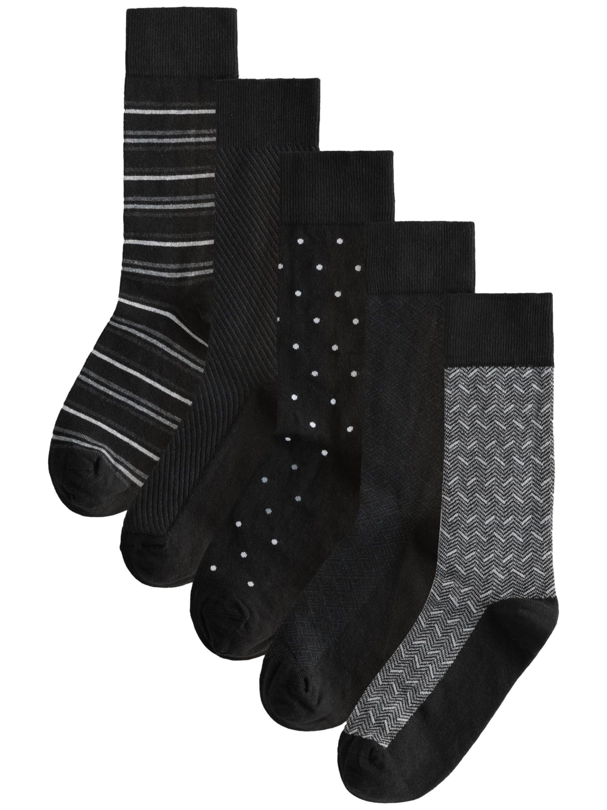 Next Ponožky - Čierna: predná strana