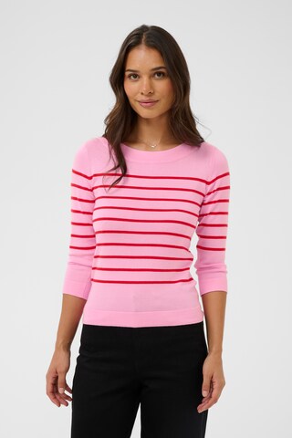 Pull-over 'KALizza' Kaffe en rose : devant