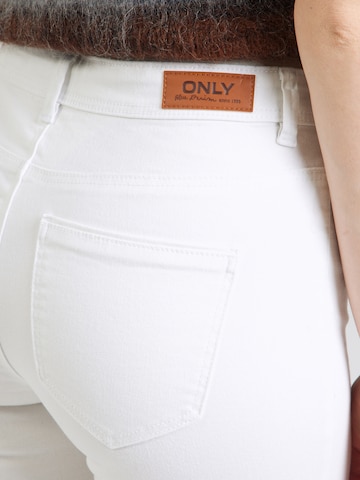 ONLY Skinny Džíny 'ONLWAUW' – bílá