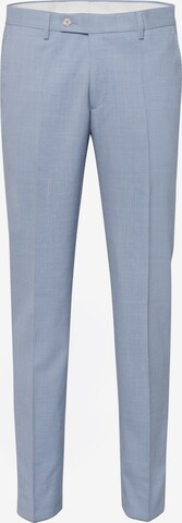 Baldessarini Regular Pleated Pants 'Massa' in Blue: front