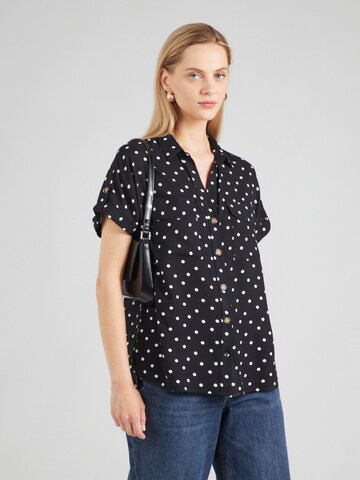 VERO MODA Blúz 'VMBUMPY' - fekete: elől