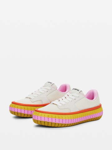 Desigual Låg sneaker i vit