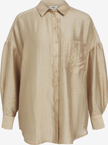 OBJECT Blouse 'SIRFU' in Beige: voorkant