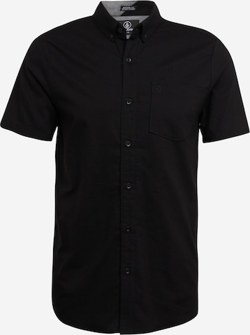 juoda Volcom Standartinis modelis Marškiniai 'Everett': priekis