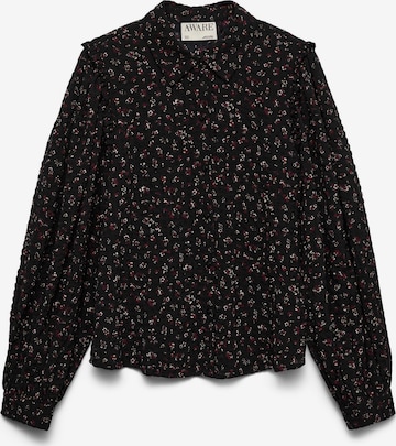 VERO MODA - Blusa 'VMNoelle' en negro: frente