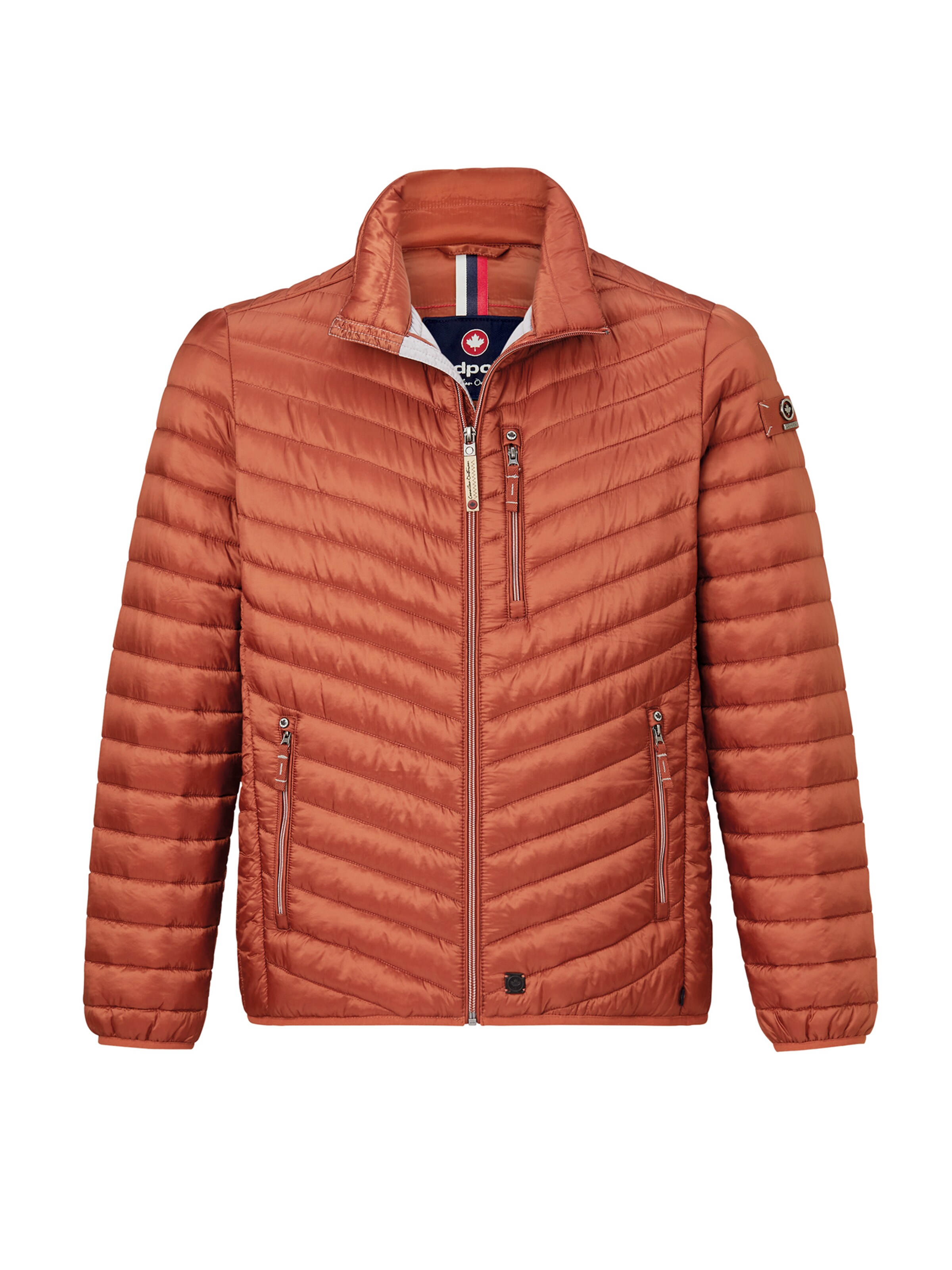 REDPOINT Outdoorjacke in Braun: Vorderseite