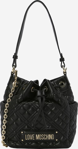 Borsa a sacco di Love Moschino in nero