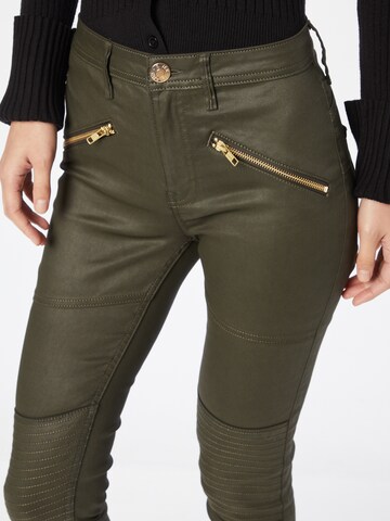 River Island Skinny Jeans in Grün