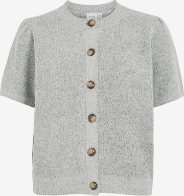 VILA Strickjacke 'VITASSY' in Grau: Vorderseite