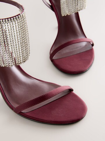 Next Strap sandal in Red