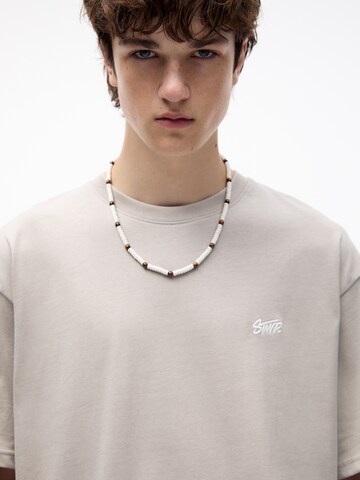 T-Shirt Pull&Bear en gris